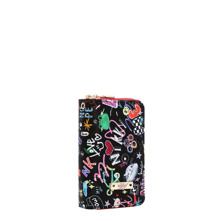 NIKKY MEDIUM DOUBLE ZIPPER WALLET