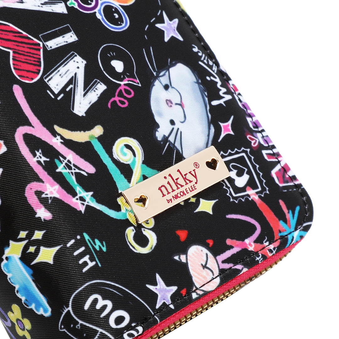 NIKKY MEDIUM DOUBLE ZIPPER WALLET