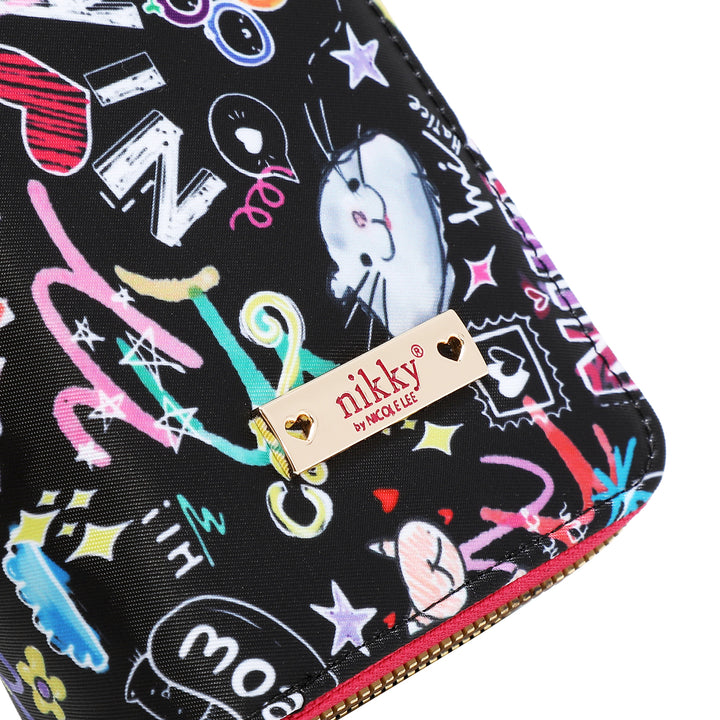NIKKY MEDIUM DOUBLE ZIPPER WALLET