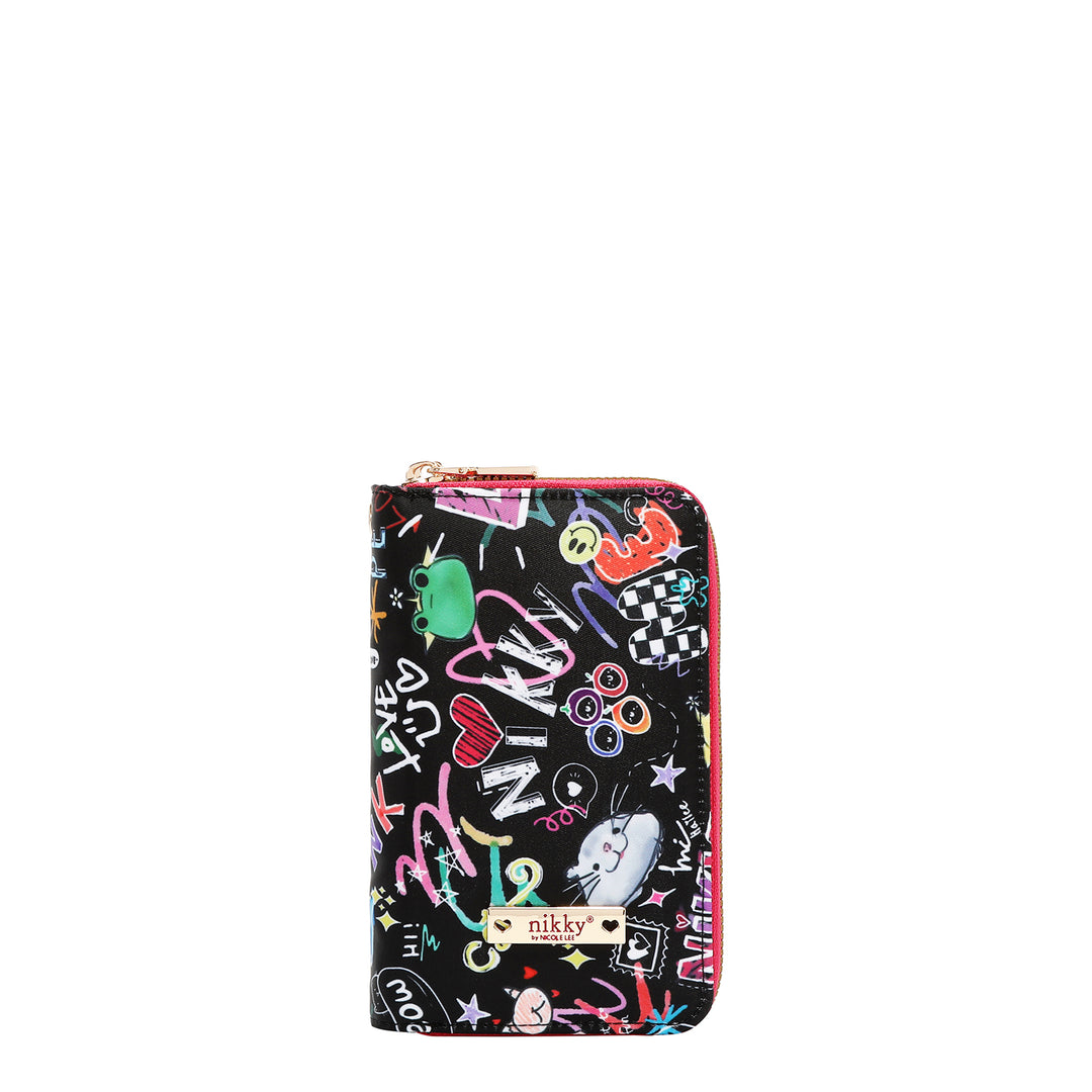 NIKKY MEDIUM DOUBLE ZIPPER WALLET
