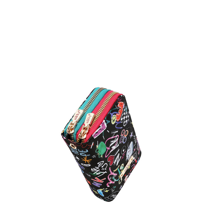 NIKKY MEDIUM DOUBLE ZIPPER WALLET