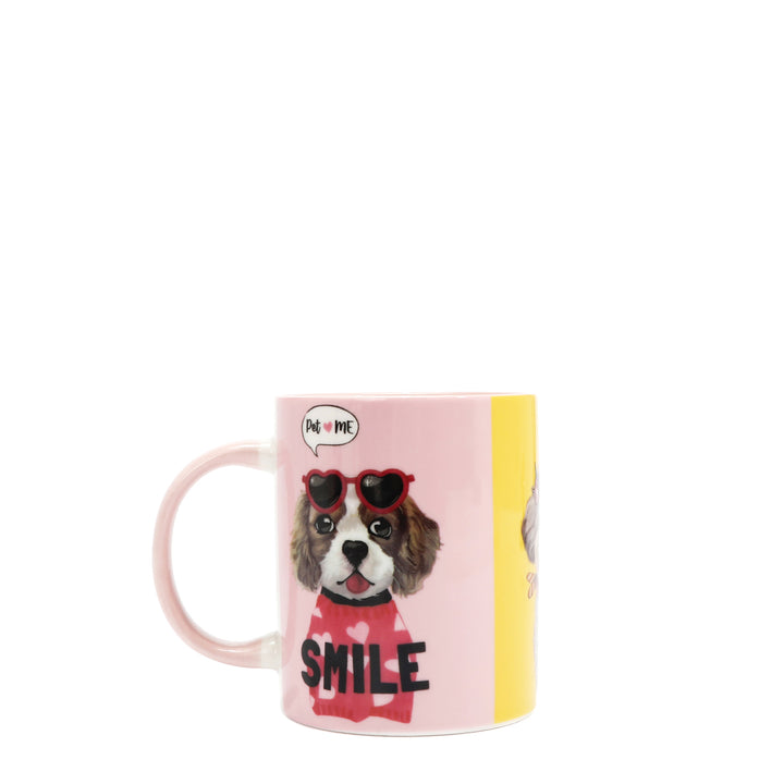 NIKKY CERAMIC MUG WITH BUNNY KEYCHAIN