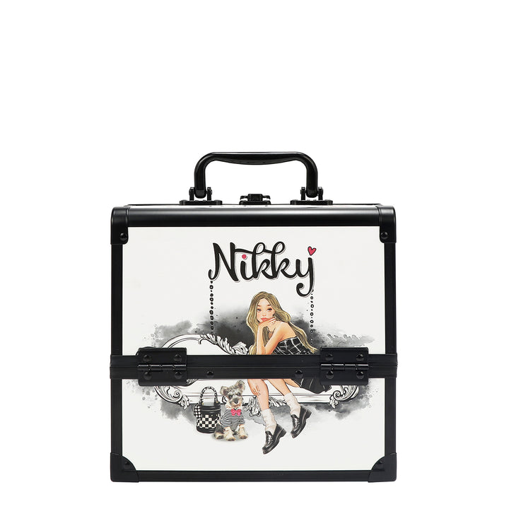 MULTI-TIER COSMETIC ORGANIZER CASE