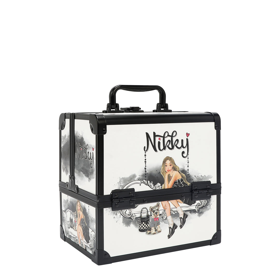 MULTI-TIER COSMETIC ORGANIZER CASE