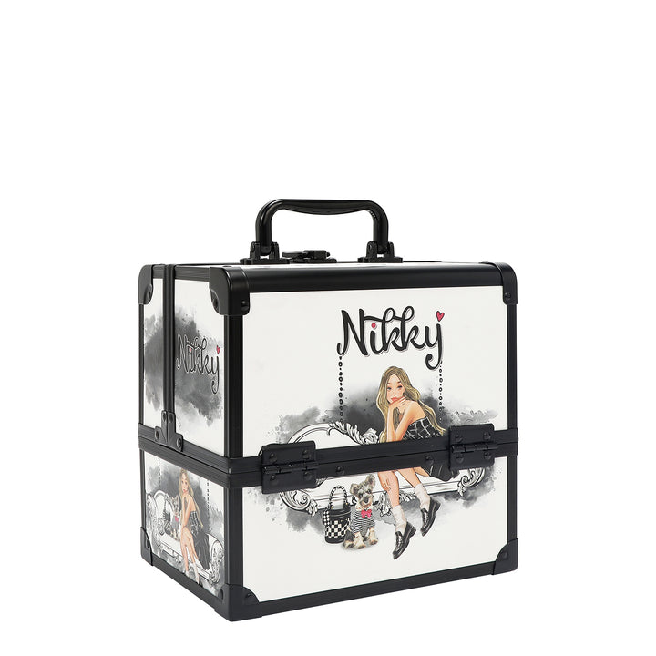 MULTI-TIER COSMETIC ORGANIZER CASE