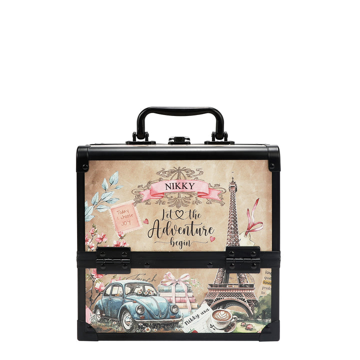 MULTI-TIER COSMETIC ORGANIZER CASE