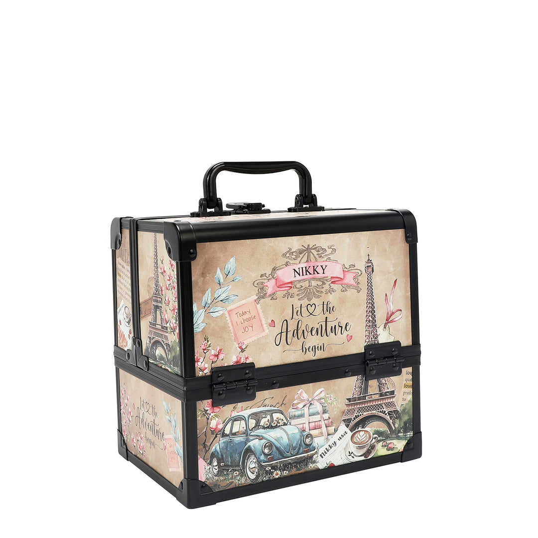 MULTI-TIER COSMETIC ORGANIZER CASE