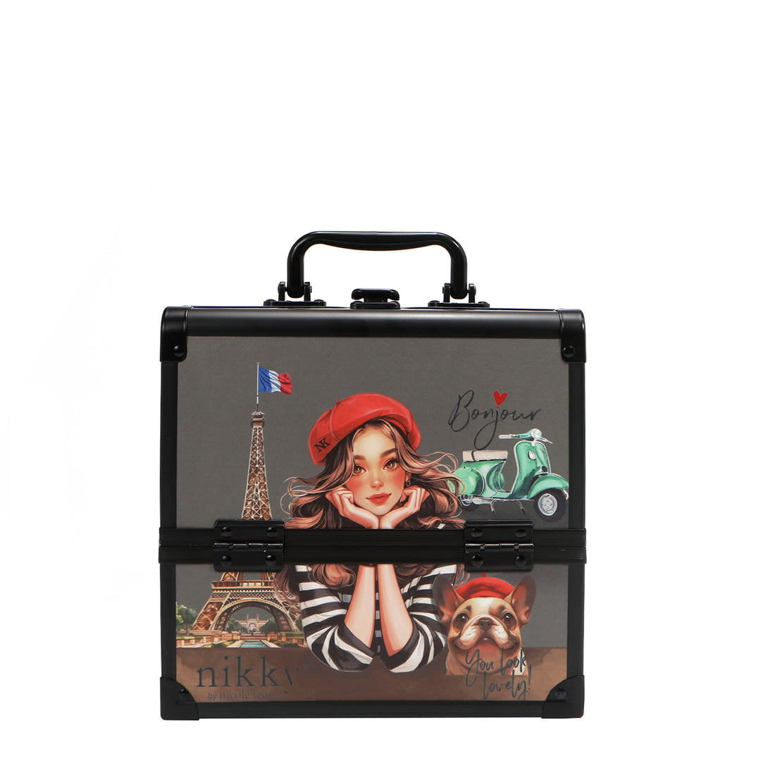 MULTI-TIER COSMETIC ORGANIZER CASE