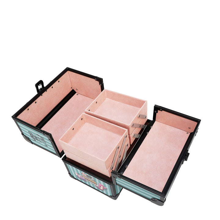 MULTI-TIER COSMETIC ORGANIZER CASE