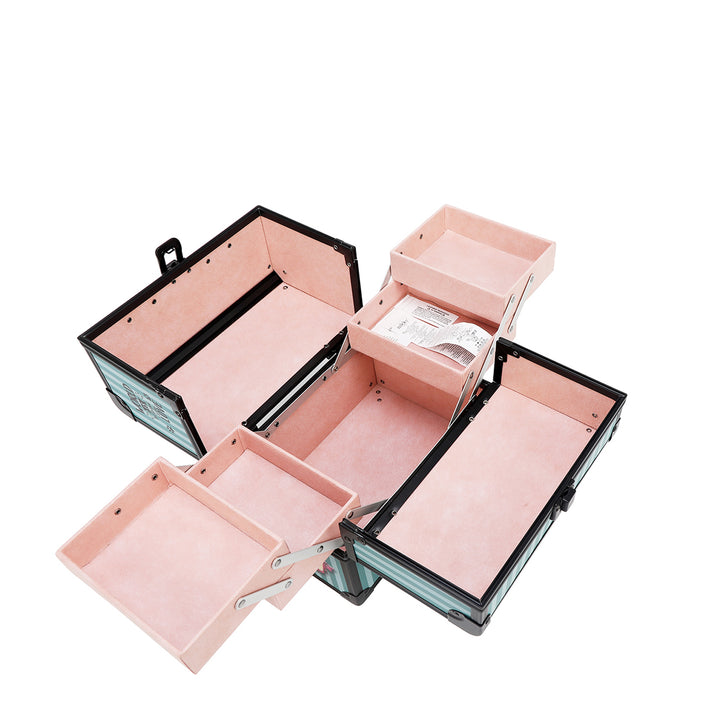 MULTI-TIER COSMETIC ORGANIZER CASE
