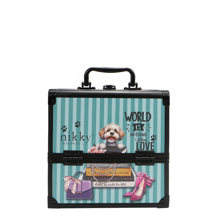 MULTI-TIER COSMETIC ORGANIZER CASE