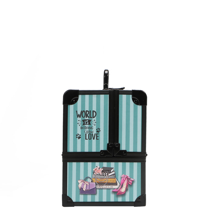 MULTI-TIER COSMETIC ORGANIZER CASE