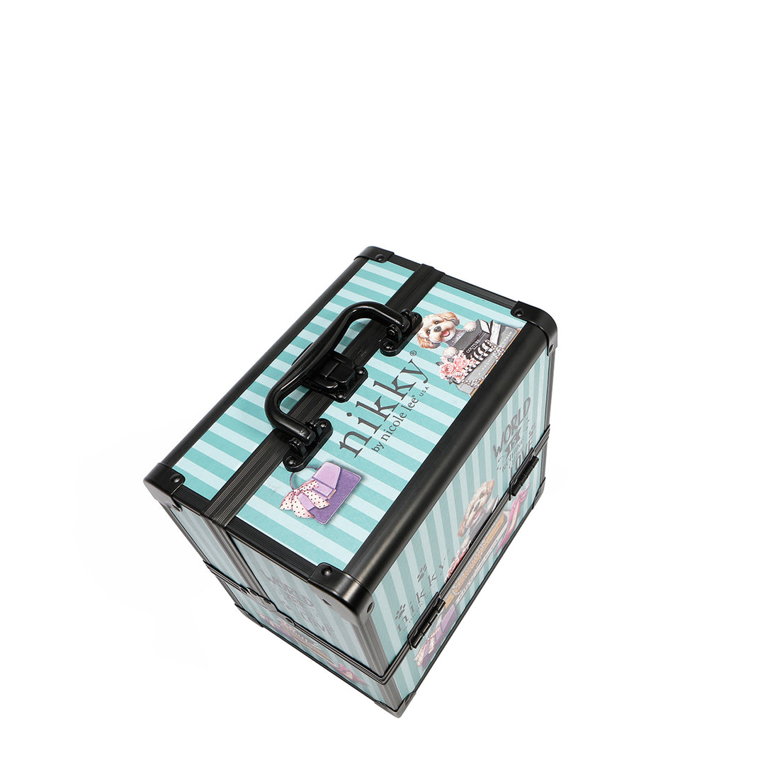 MULTI-TIER COSMETIC ORGANIZER CASE