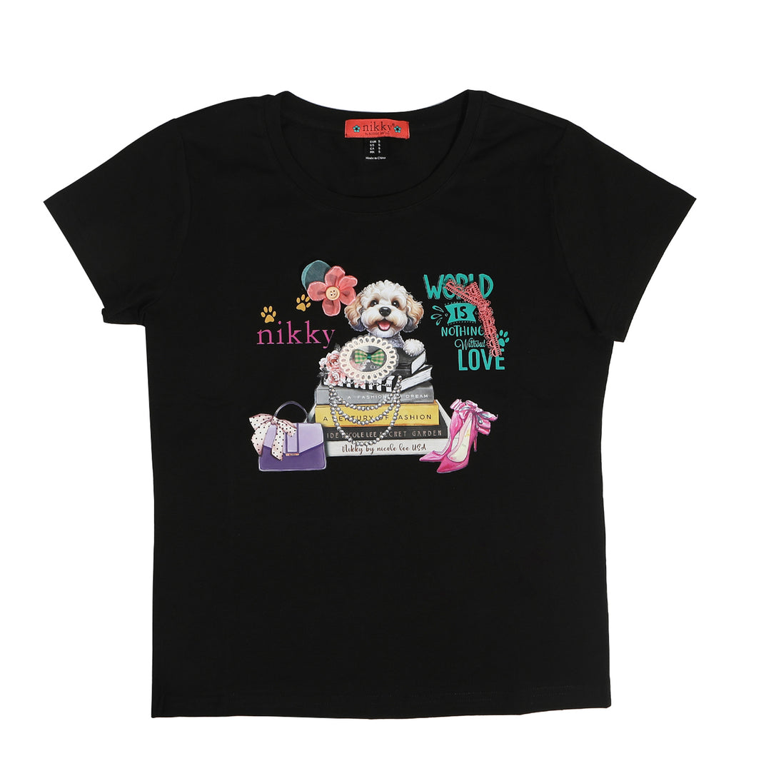 NIKKY FASHION ROUND NECK SHIRT