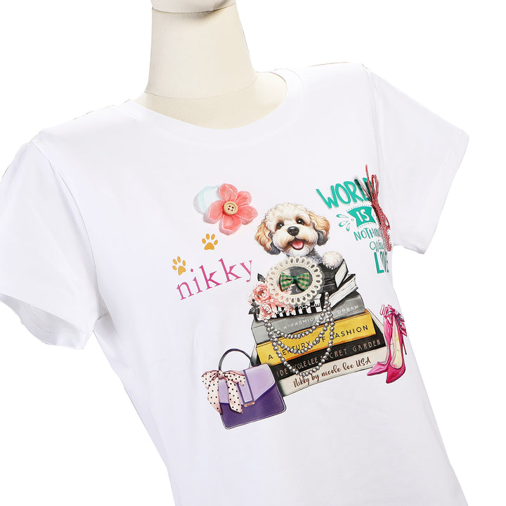 NIKKY FASHION ROUND NECK SHIRT