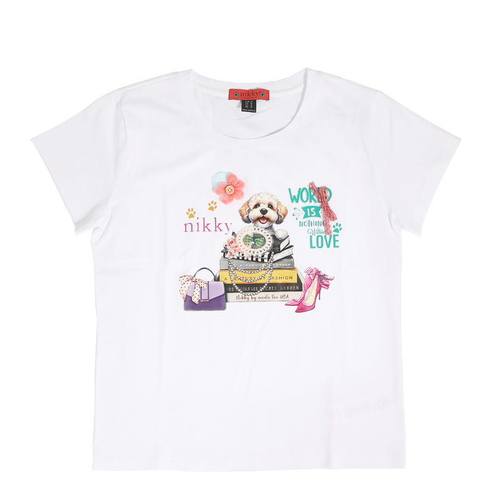 NIKKY FASHION ROUND NECK SHIRT