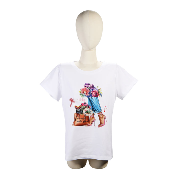 NIKKY FASHION ROUND NECK SHIRT