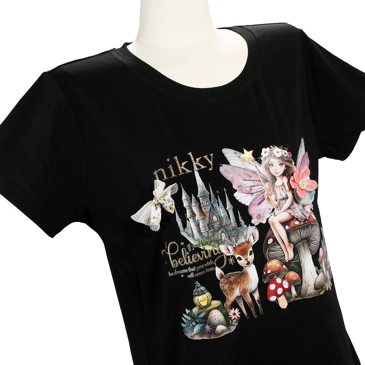 NIKKY FASHION ROUND NECK SHIRT