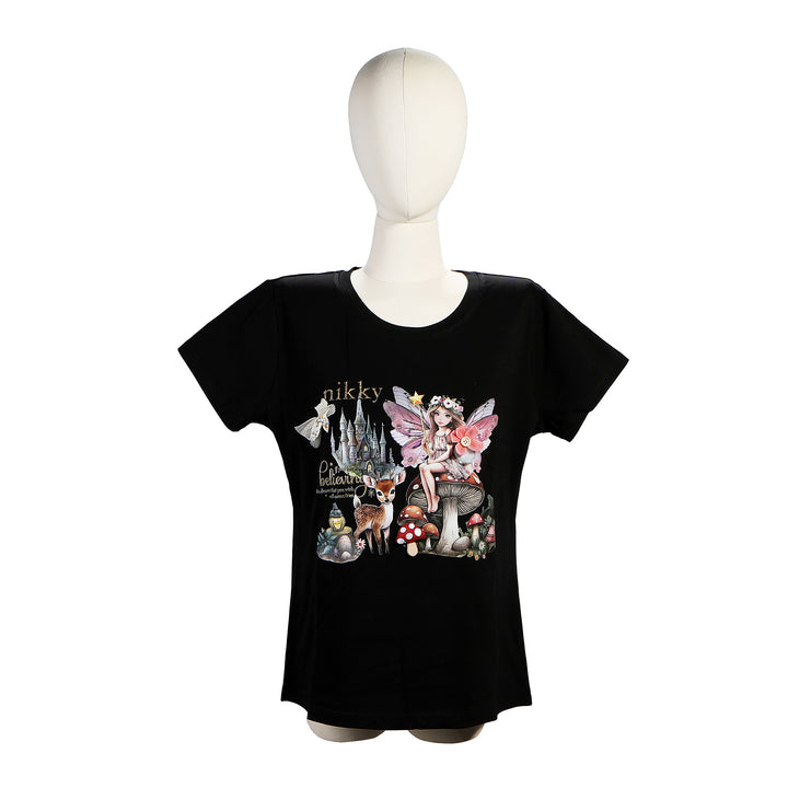 NIKKY FASHION ROUND NECK SHIRT