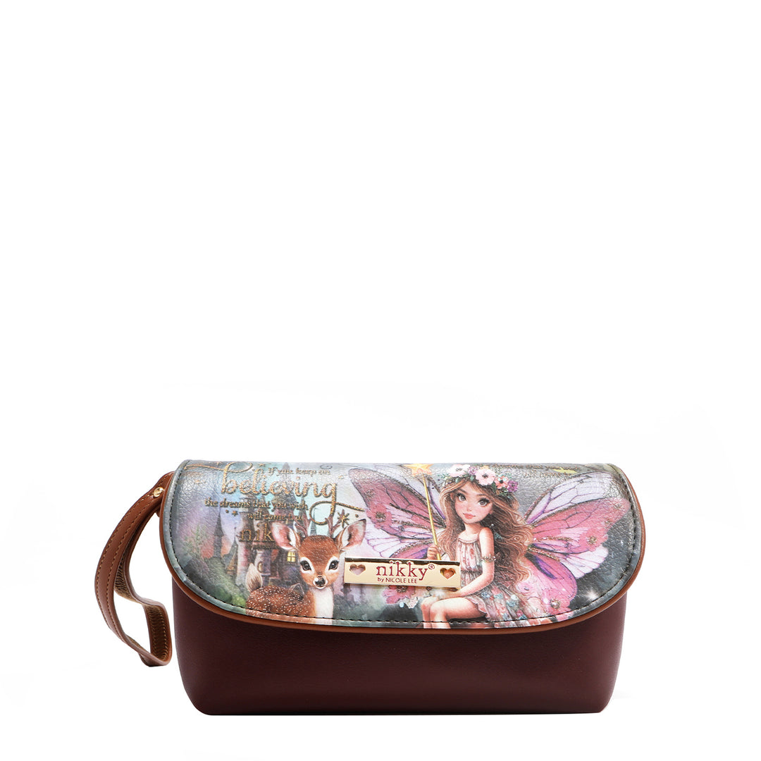 NIKKY WRISTLET MAKEUP POUCH