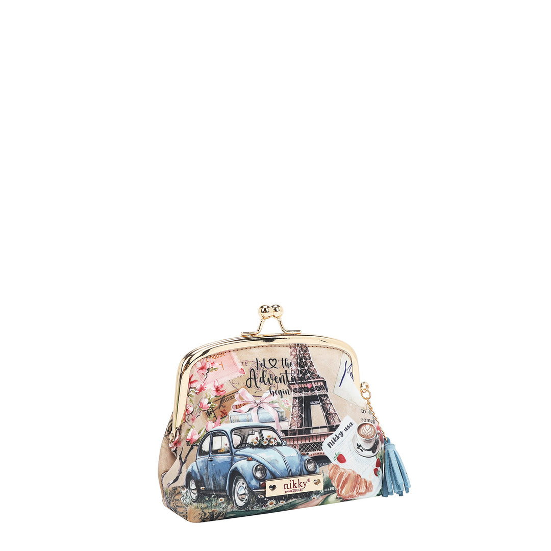 KISS-LOCK COSMETIC POUCH
