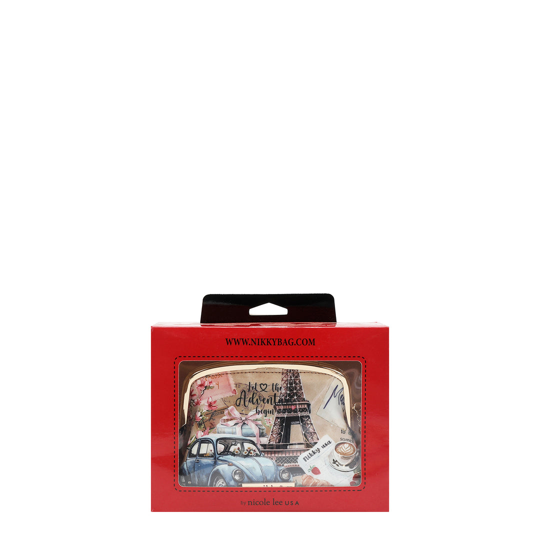 KISS-LOCK COSMETIC POUCH