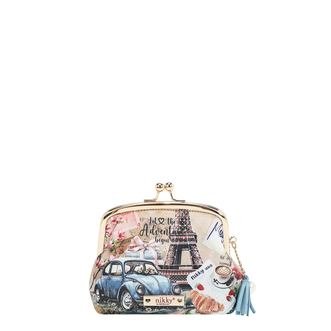 KISS-LOCK COSMETIC POUCH