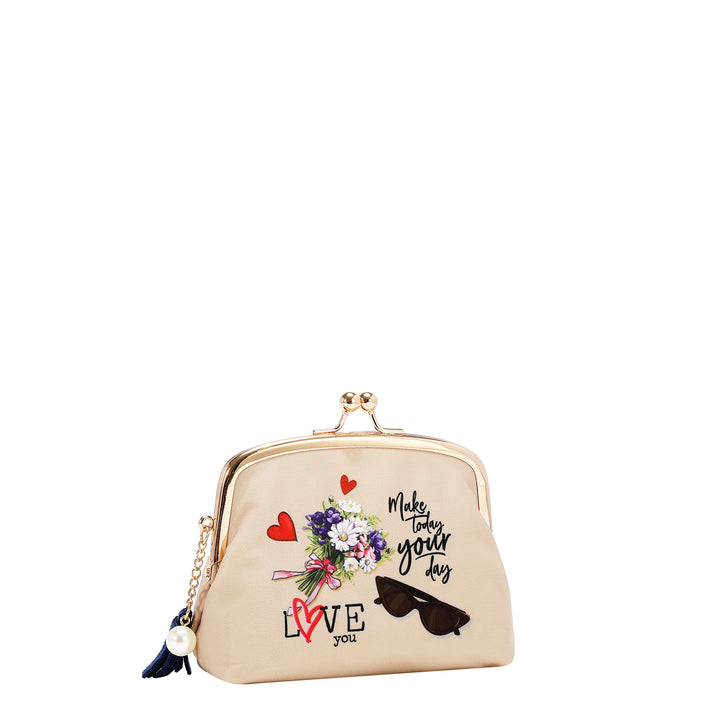 KISS-LOCK COSMETIC POUCH