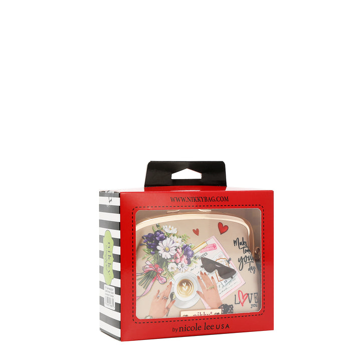 KISS-LOCK COSMETIC POUCH