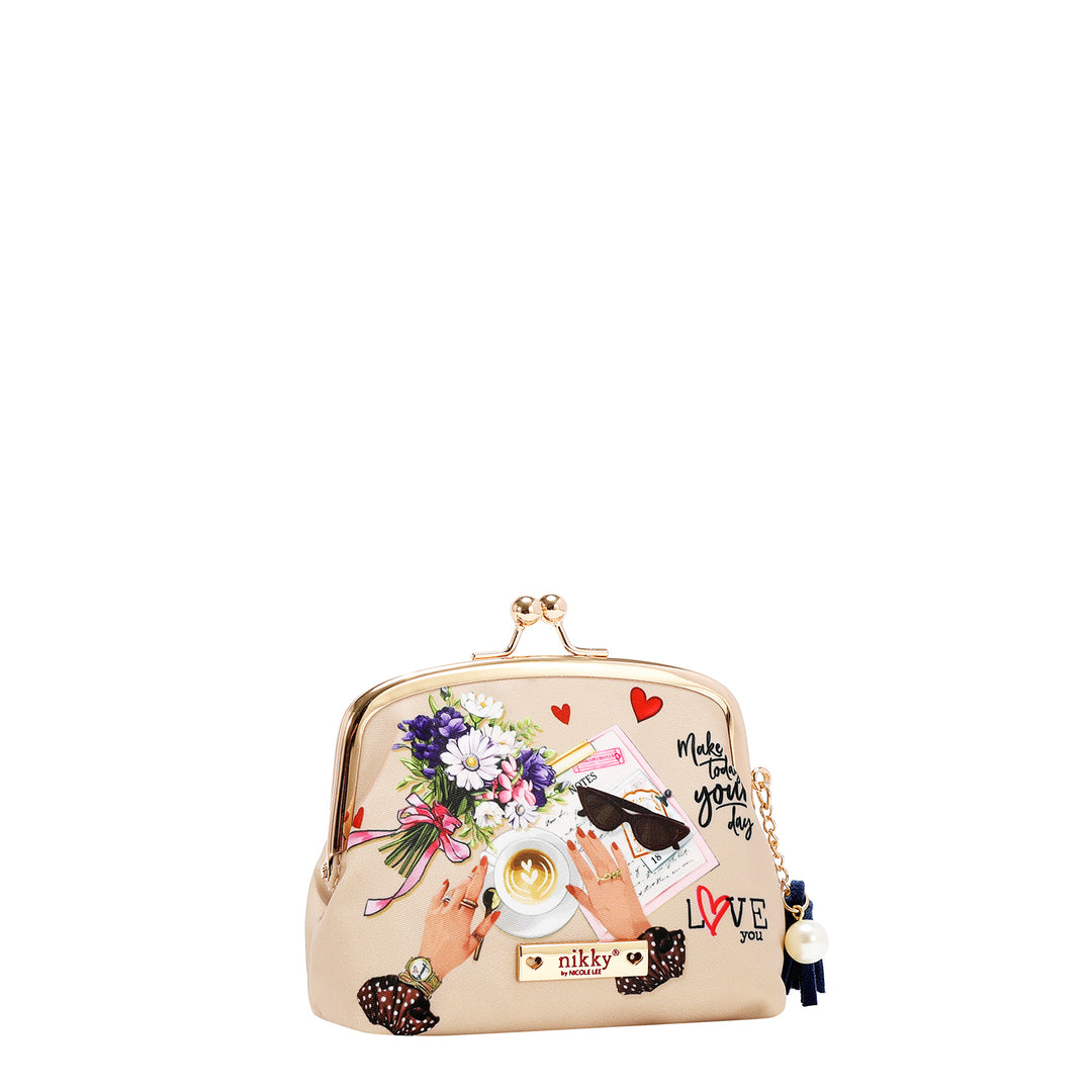 KISS-LOCK COSMETIC POUCH