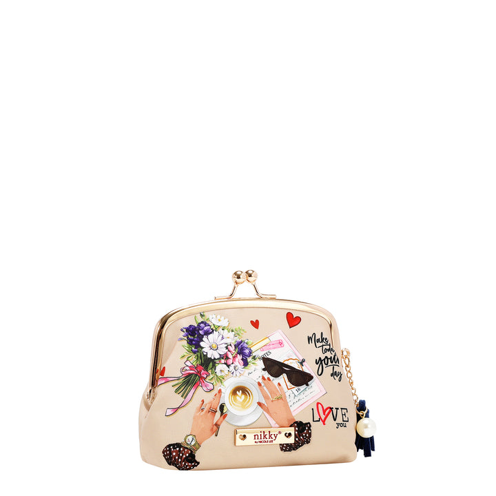 KISS-LOCK COSMETIC POUCH