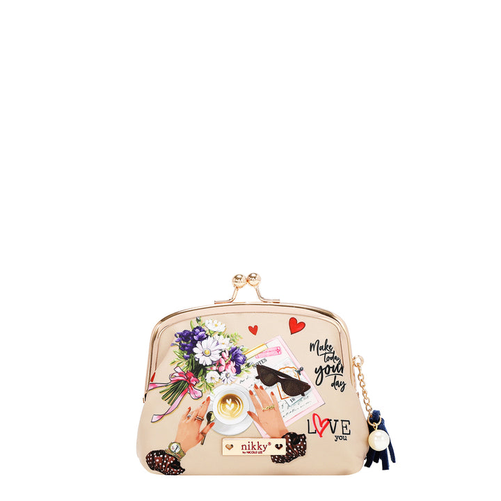 KISS-LOCK COSMETIC POUCH