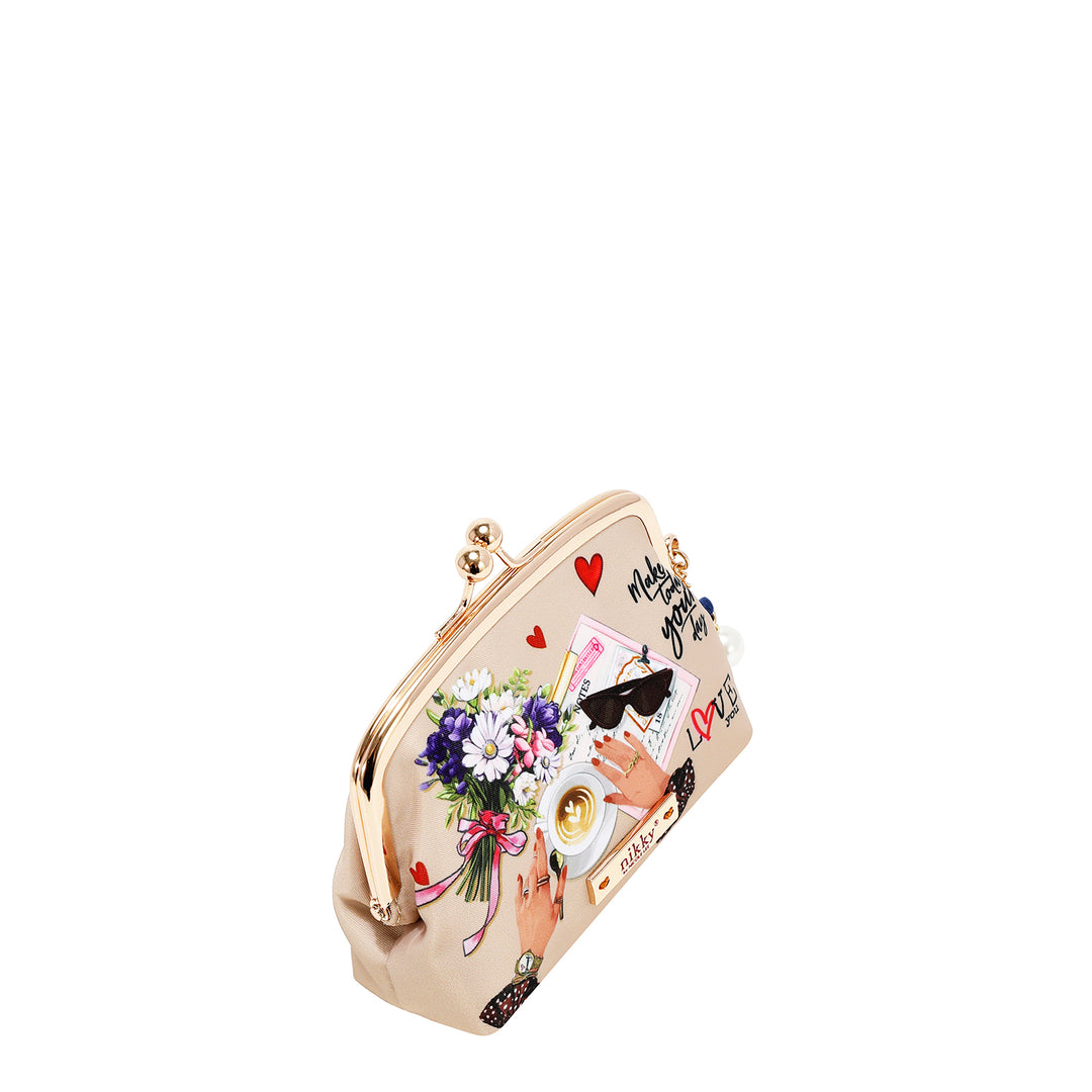 KISS-LOCK COSMETIC POUCH