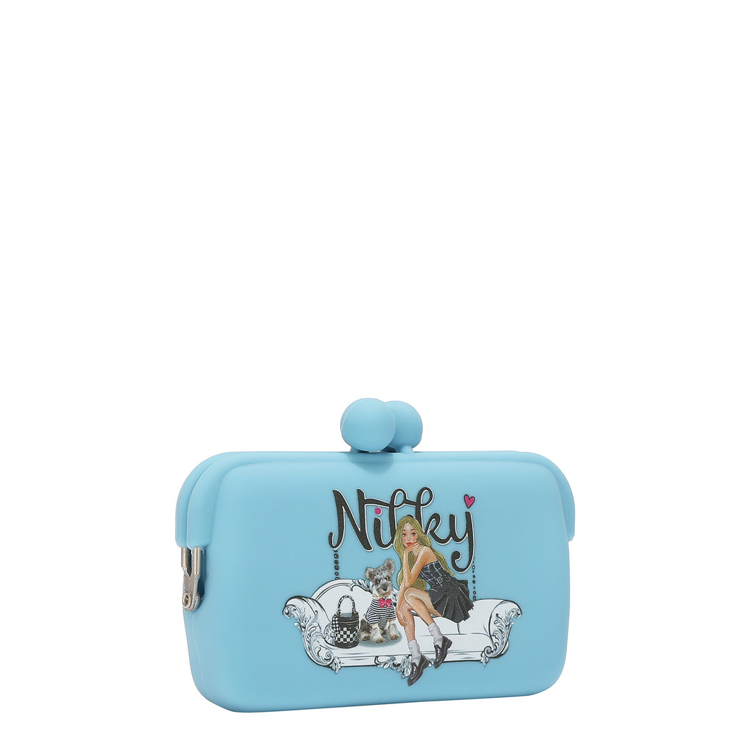 SILICONE CLASP COIN PURSE