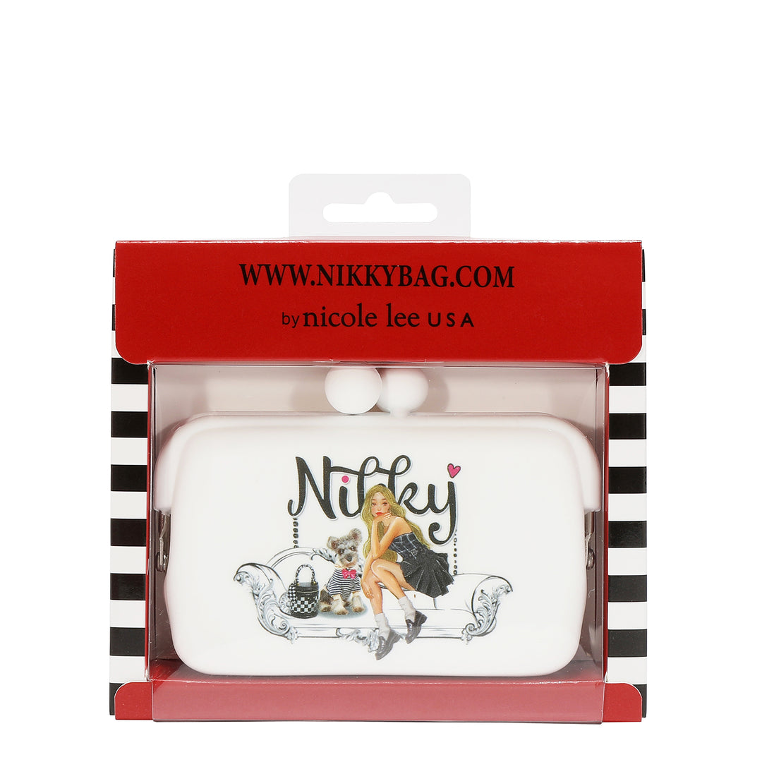 SILICONE CLASP COIN PURSE