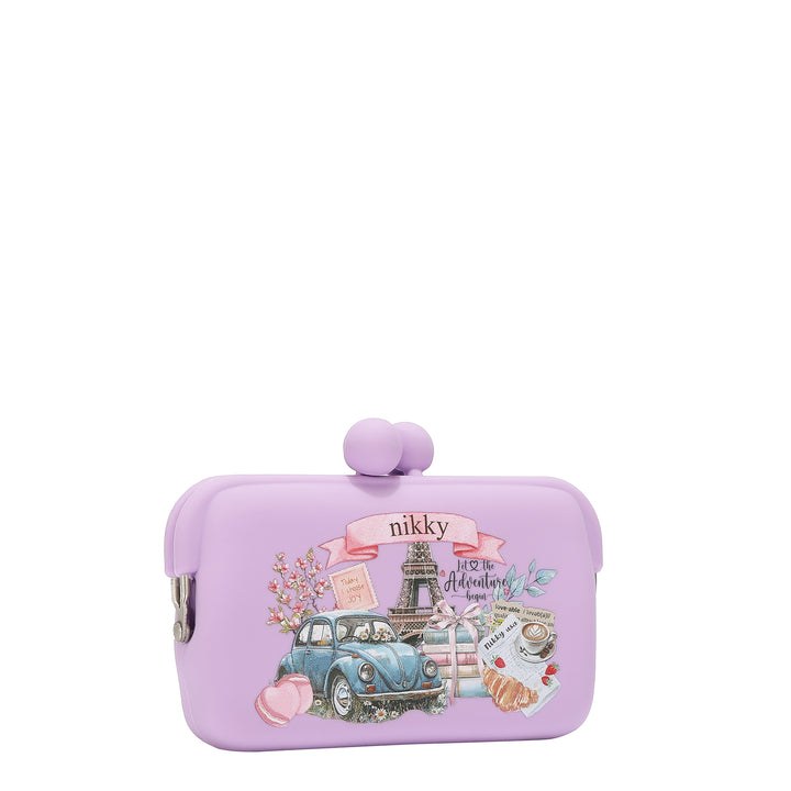 SILICONE CLASP COIN PURSE