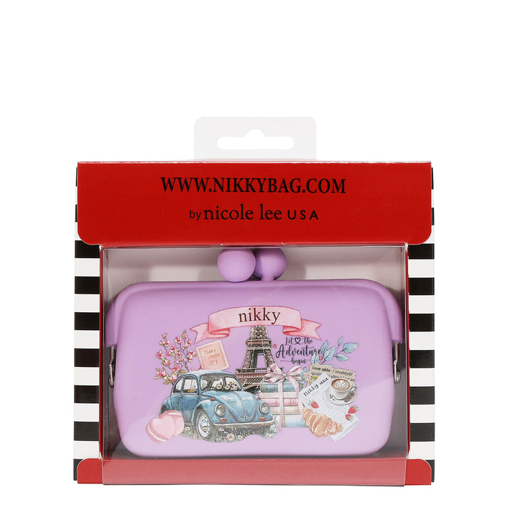 SILICONE CLASP COIN PURSE