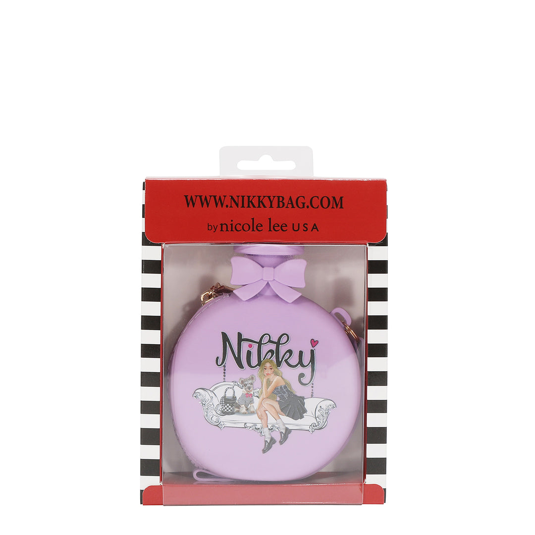 ROUND MINI WRISTLET COIN PURSE
