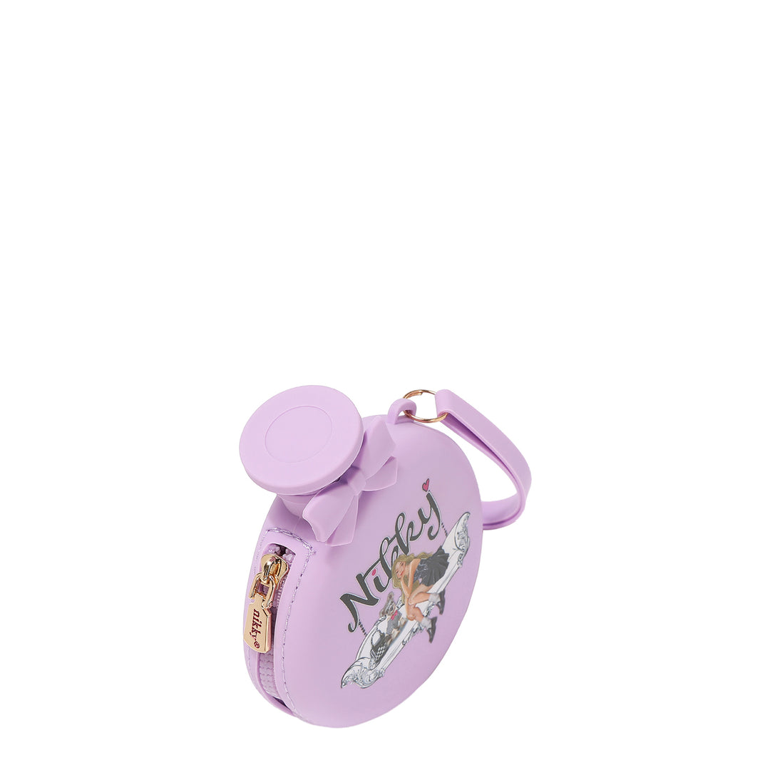 ROUND MINI WRISTLET COIN PURSE