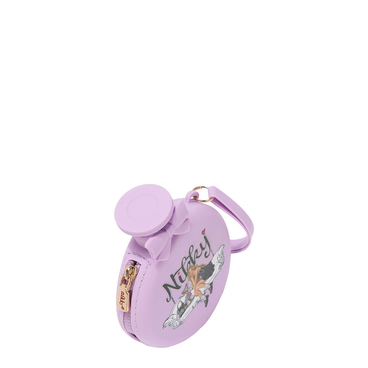 ROUND MINI WRISTLET COIN PURSE