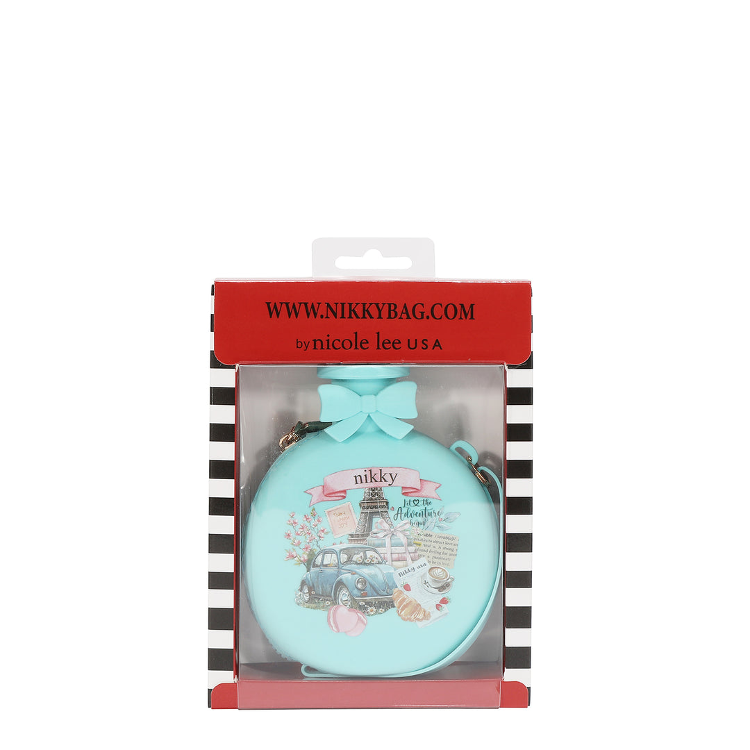 ROUND MINI WRISTLET COIN PURSE