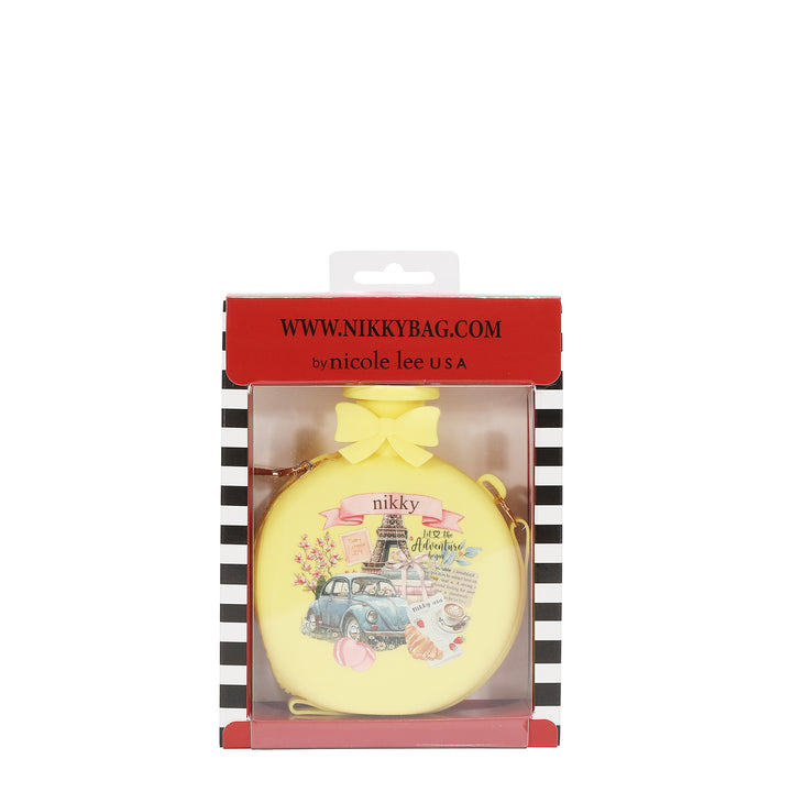 ROUND MINI WRISTLET COIN PURSE