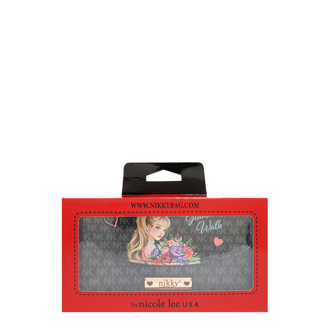 LARGE FLAP ZIP-AROUND WALLET