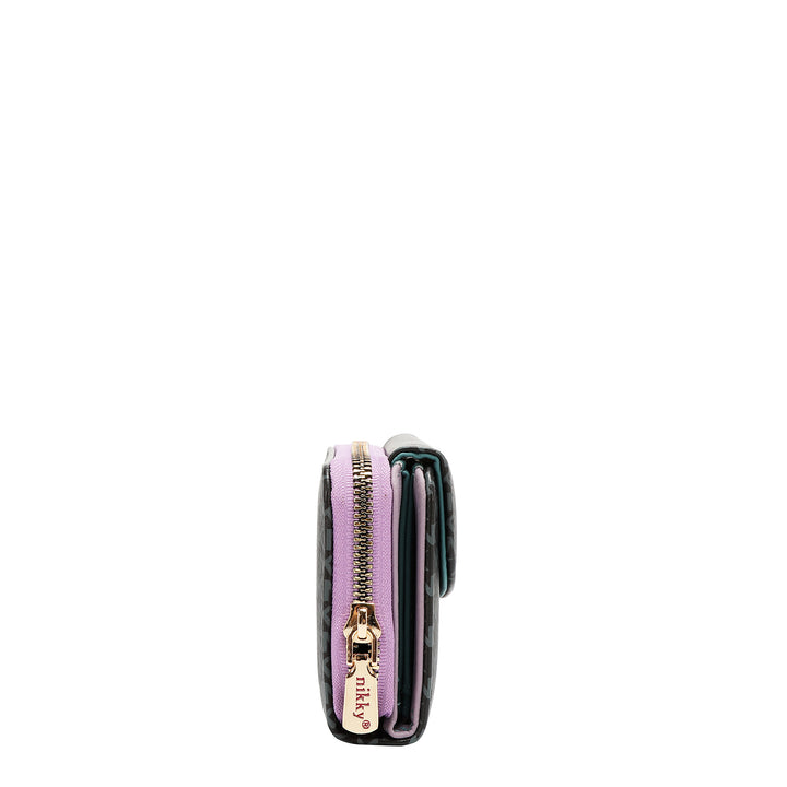 LARGE FLAP ZIP-AROUND WALLET
