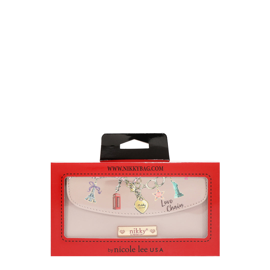 LARGE FLAP ZIP-AROUND WALLET