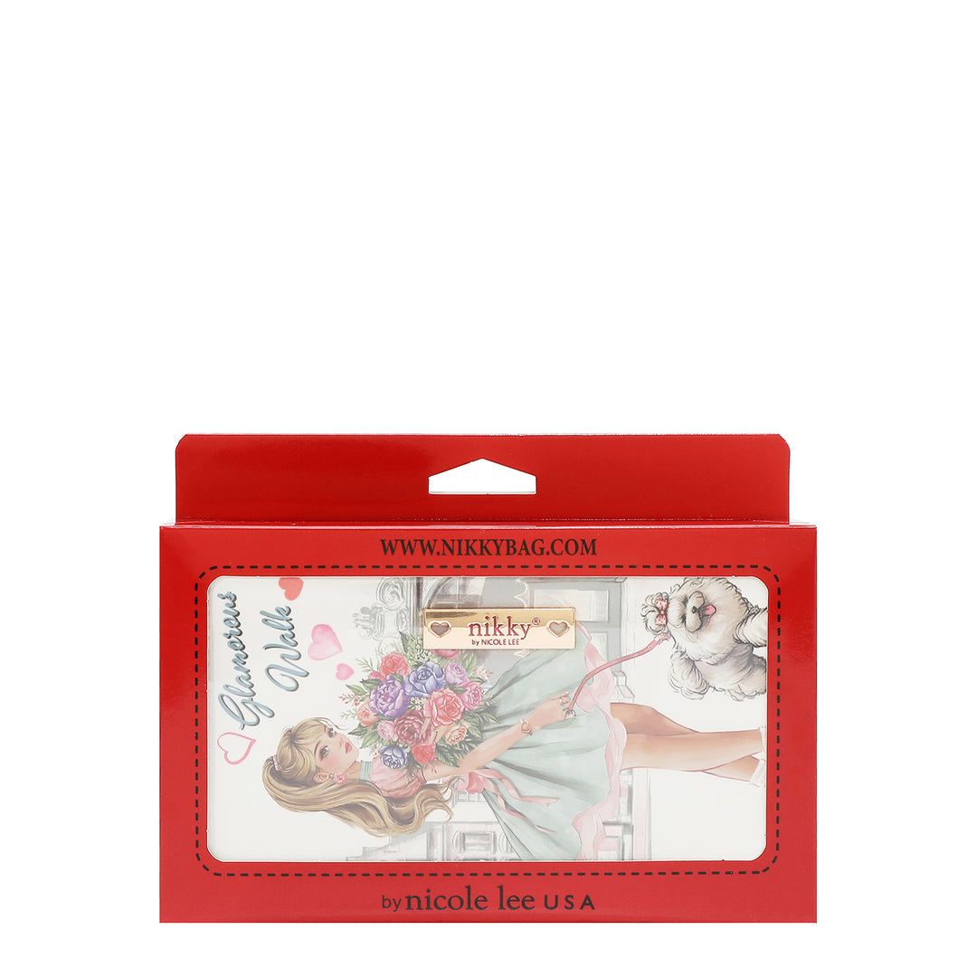 DOUBLE ZIP WRISTLET WALLET