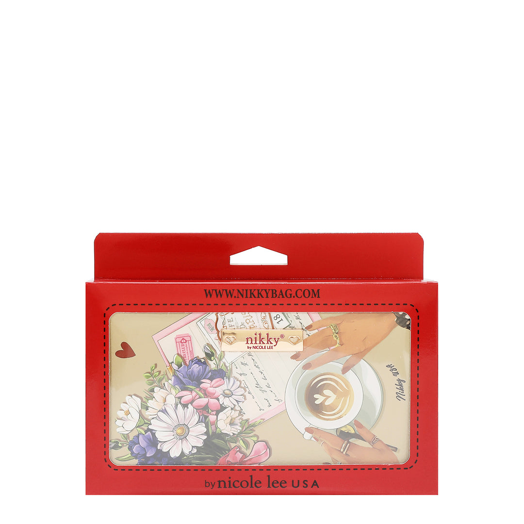 DOUBLE ZIP WRISTLET WALLET