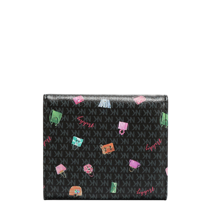 DOUBLE FLAP COMPACT WALLET