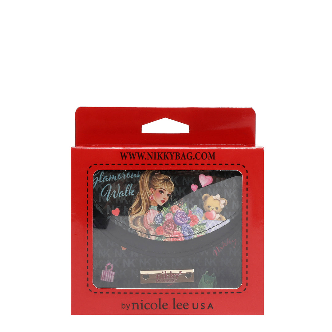 DOUBLE FLAP COMPACT WALLET