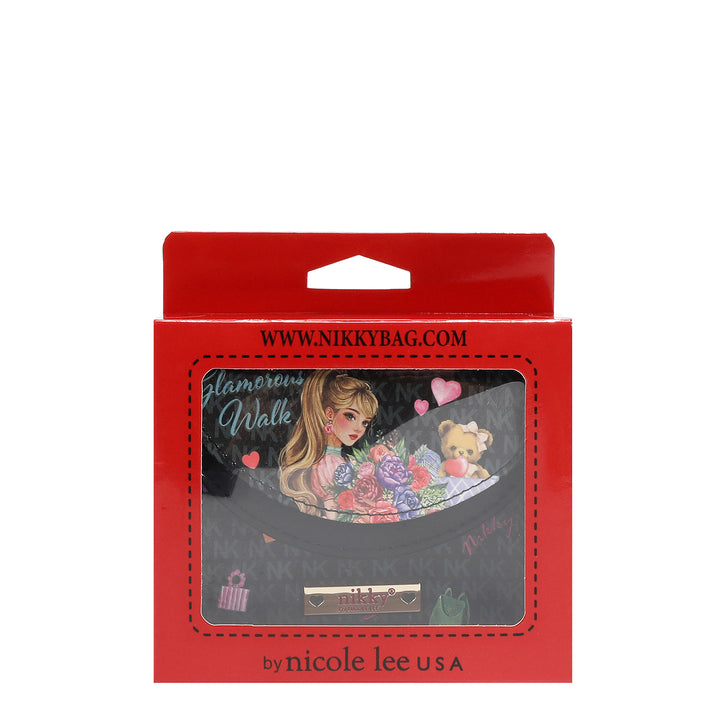 DOUBLE FLAP COMPACT WALLET